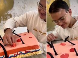 Watch: Dermatologist Celebrates Work Anniversary With Acne-Themed Cake