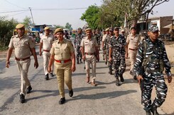 राजस्थान में मतदान से पहले पुलिस ने किए सुरक्षा के पुख्ता इंतजाम राजस्थान में मतदान से पहले पुलिस ने किए सुरक्षा के पुख्ता इंतजाम