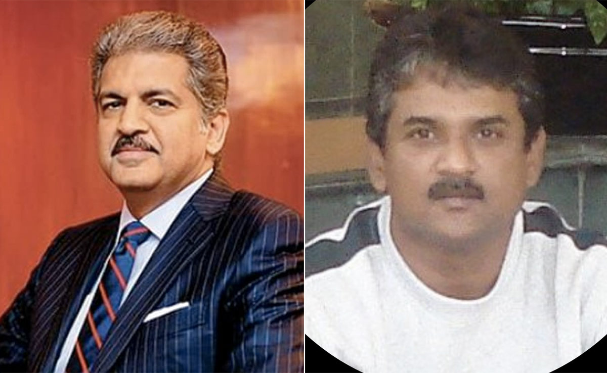 "Separated During Some <i>Mela</i>": Anand Mahindra Reacts To Picture Of His Lookalike