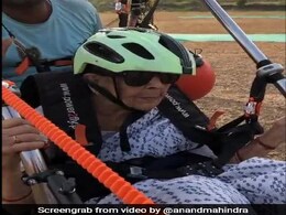 "Never Too Late To Fly": Anand Mahindra On 97-Year-Old Woman Learning Paramotoring "Never Too Late To Fly": Anand Mahindra On 97-Year-Old Woman Learning Paramotoring