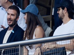 World Cup Semi-Final: Kiara Advani-Sidharth Malhotra In A Pic With David Beckham At India Vs New Zealand World Cup Semi-Final: Kiara Advani-Sidharth Malhotra In A Pic With David Beckham At India Vs New Zealand