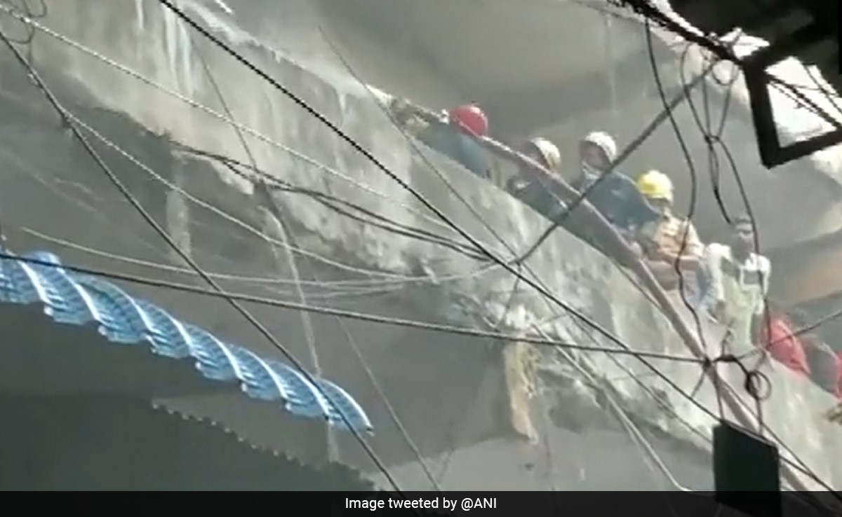 Massive Fire At Five Footwear Godowns In Hyderabad, 10 Fire Personnel On Spot