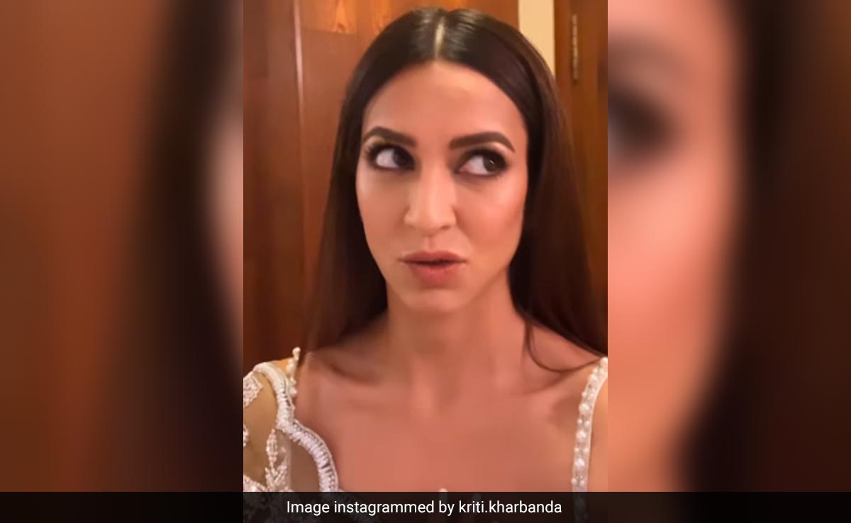 Kriti Kharbanda's Epic Spin On "Looking Like A Wow" Trend Is For Her Trolls