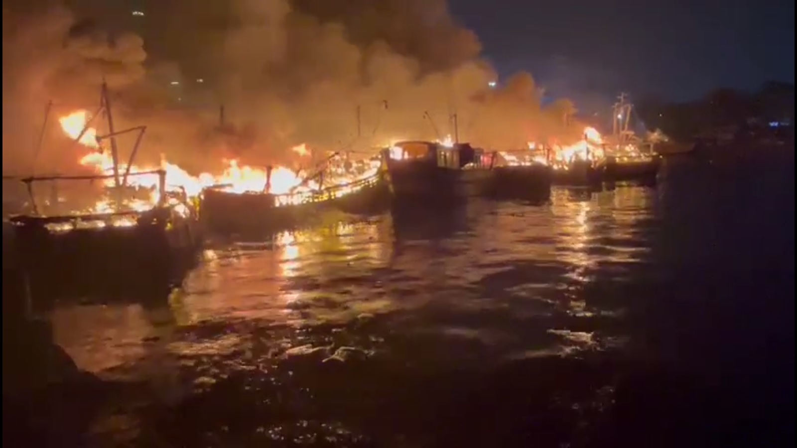 Cigarette Butt Sparked Vizag Harbour Fire That Destroyed 30 Boats: Police Cigarette Butt Sparked Vizag Harbour Fire That Destroyed 30 Boats: Police