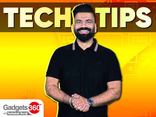 Gadgets 360 With Technical Guruji: Tech Tip [November 11, 2023]