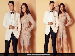 Randeep Hooda And Lin Laishram Look "Two" Good To Be True In Pastel Couple Outfits Randeep Hooda And Lin Laishram Look "Two" Good To Be True In Pastel Couple Outfits