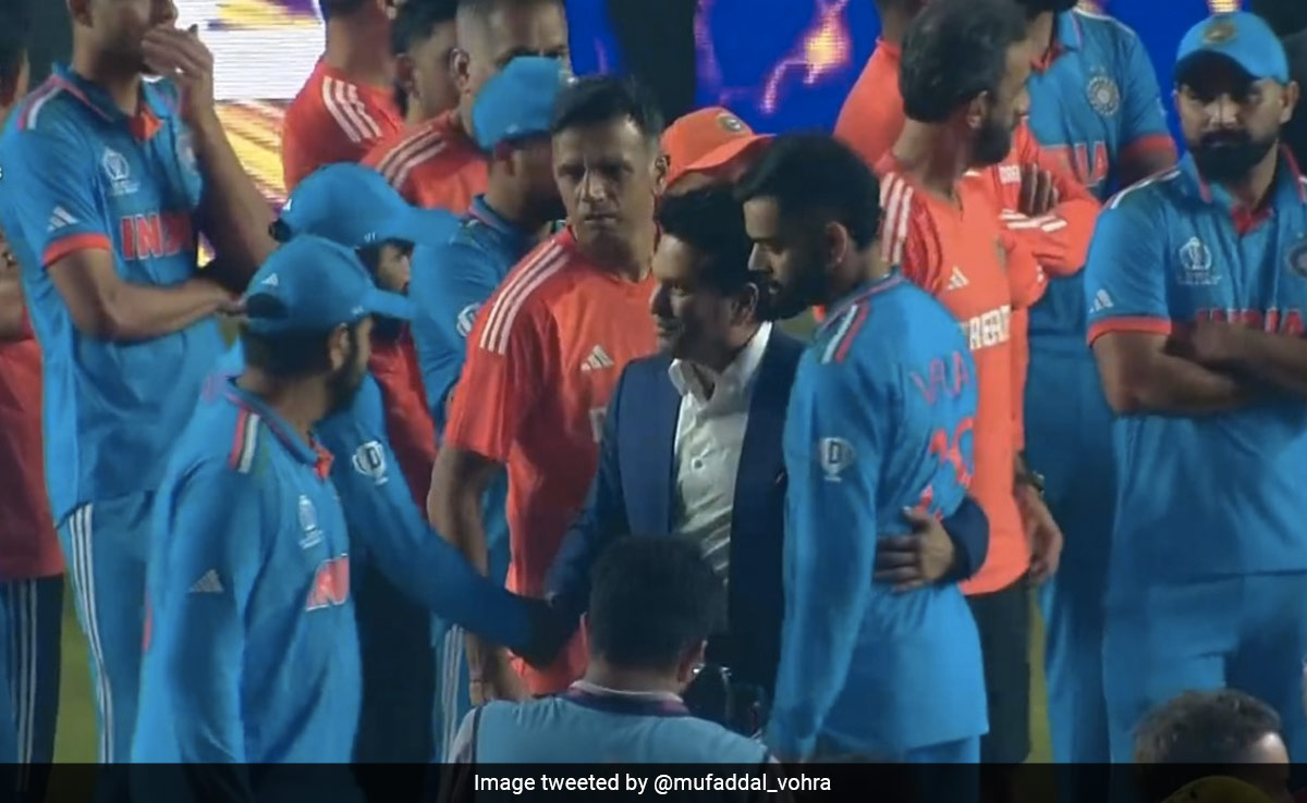 "मैं आपकी पीड़ा की कल्पना कर सकता हूं..", World Cup फाइनल हारने पर सचिन तेंदुलकर ने बढ़ाया खिलाड़ियों का हौसला