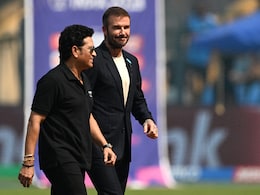 David Beckham Meets Virat Kohli, Soaks In Atmosphere With Sachin Tendulkar In Cricket World Cup 2023 Semifinals. See Pics