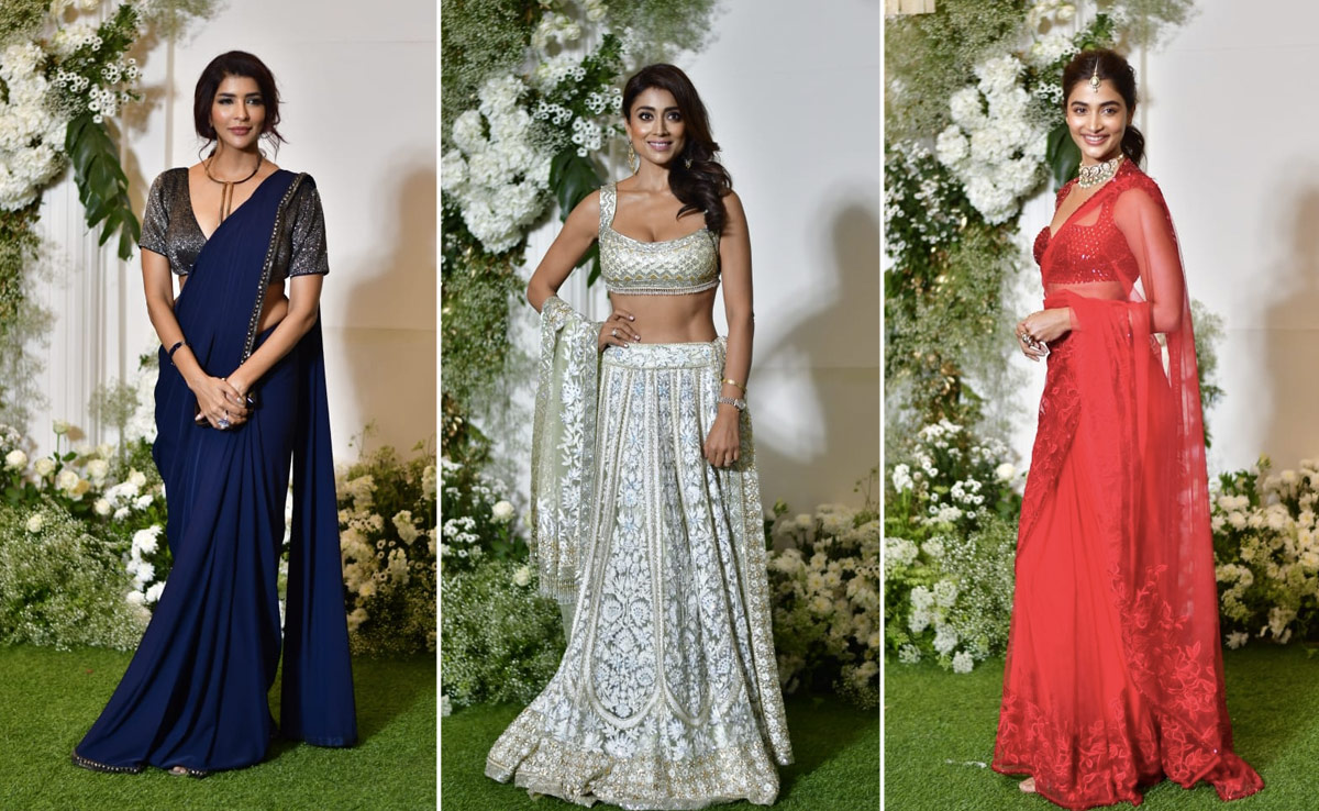 Lakshmi Manchu, Shriya Saran And Others Show Bollywood How It's Done At Manish Malhotra's Diwali Party