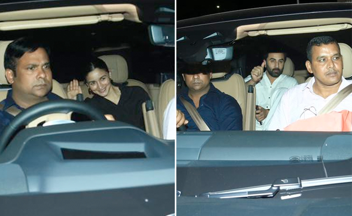 Pics: Alia Bhatt, Ranbir Kapoor And Soni Razdan At Shaheen's Birthday Dinner