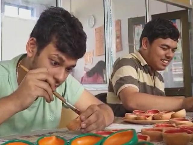 Children With Disabilities Make Diyas At This Special Guwahati School