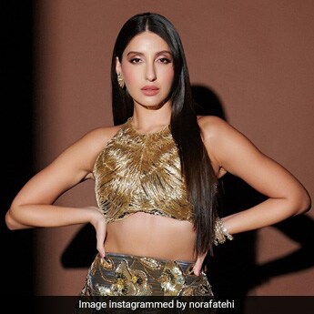 nora fatehi grey dress Nora Fatehi gracing Filmcity with her stunning presence today absolute elegance captured in a moment. , ., #norafatehi #instantbollywood #nr #pa