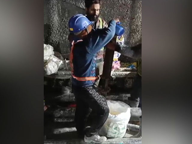 Watch: Food Through Pipes For 40 Labourers Stuck In Uttarakhand Tunnel