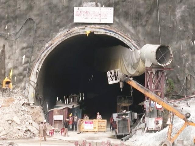 Vertical Drilling Begins At Uttarkashi Tunnel Collapse Site