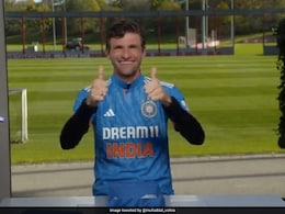 Watch: FIFA World Cup Winner Shows Support For Team India, Wears Blue Jersey Watch: FIFA World Cup Winner Shows Support For Team India, Wears Blue Jersey