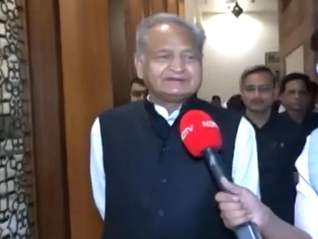 राजस्थान में मतदान के दौरान अशोक गहलोत ने एनडीटीवी से बात की