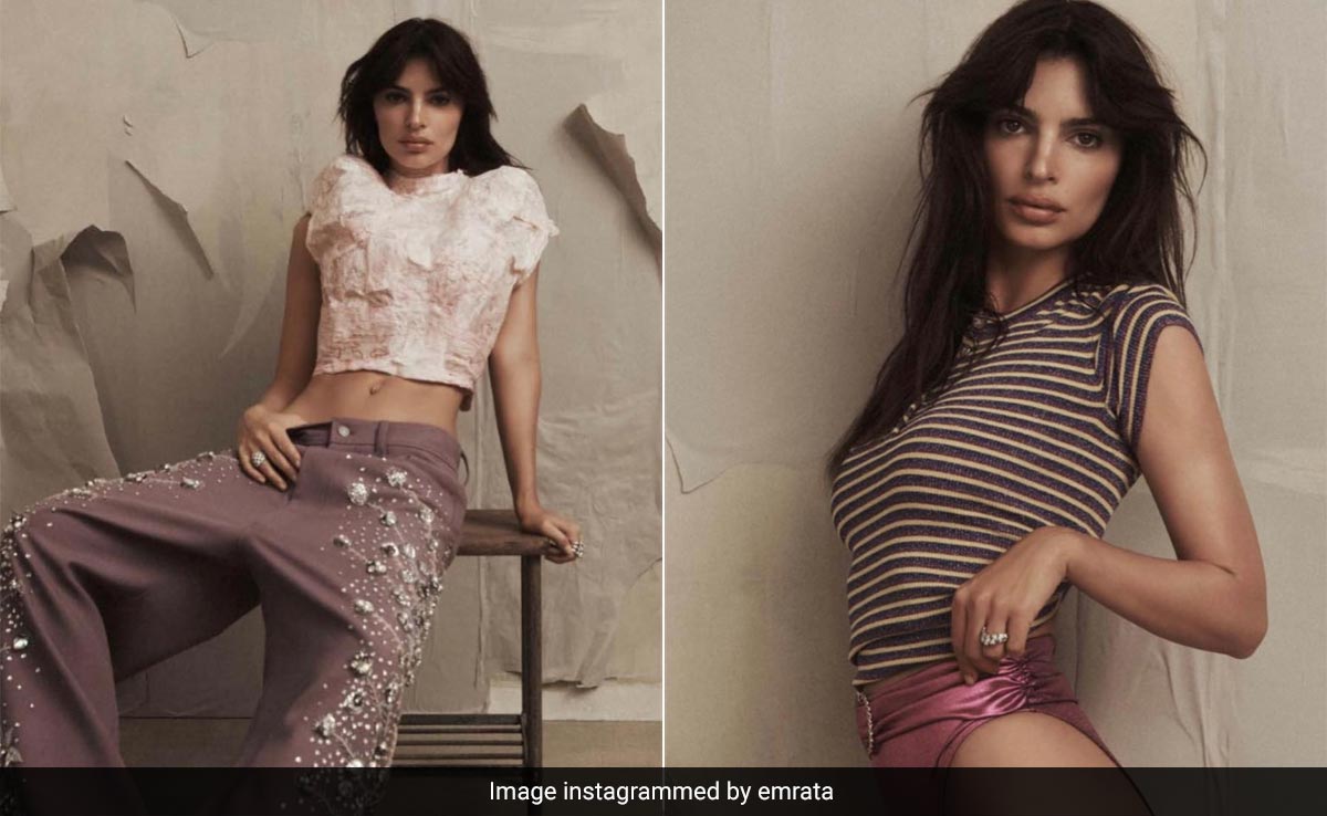 Just When Emily Ratajkowski Couldn't Get More Bold, She Does It Again In Neutral Casuals