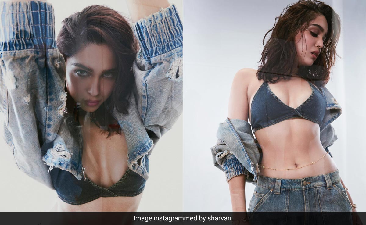 Sharvari Wagh Won't Let You Hit Snooze With Her Edgy Street Style Denim Blues