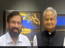 Harsh Goenka Meets Rajasthan Chief Minister Ashok Gehlot, Amazed By Energy Fueling Him, PM Modi Harsh Goenka Meets Rajasthan Chief Minister Ashok Gehlot, Amazed By Energy Fueling Him, PM Modi