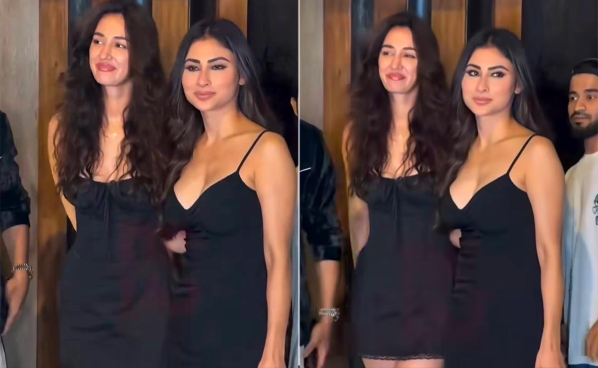Disha Patani And Mouni Roy In Chic LBDs Serve BFF Style Goals At Its Finest