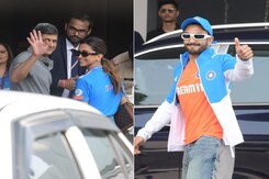 Deepika With Fam And Ranveer Fly Out To Watch World Cup Final Deepika With Fam And Ranveer Fly Out To Watch World Cup Final
