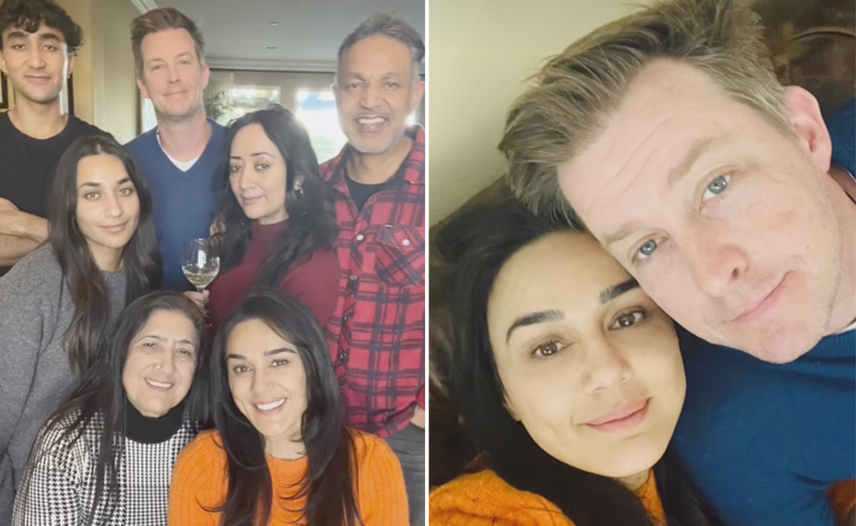 "Two Great Countries..." - Inside Preity Zinta's Delicious Thanksgiving Feast With Family