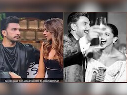 Ranveer ने Deepika को किया किस, Viral Video को देख लोग बोले- "इमेज सुधार रहे है" Ranveer ने Deepika को किया किस, Viral Video को देख लोग बोले- "इमेज सुधार रहे है"