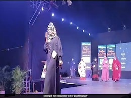 UP Students Walk Down Ramp In Burqa, Muslim Body Demands Apology UP Students Walk Down Ramp In Burqa, Muslim Body Demands Apology