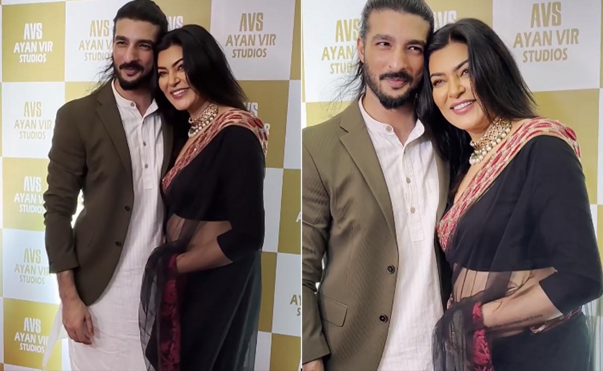 Sushmita Sen's Plus One For This Diwali Party Was Ex(?) Boyfriend Rohman Shawl