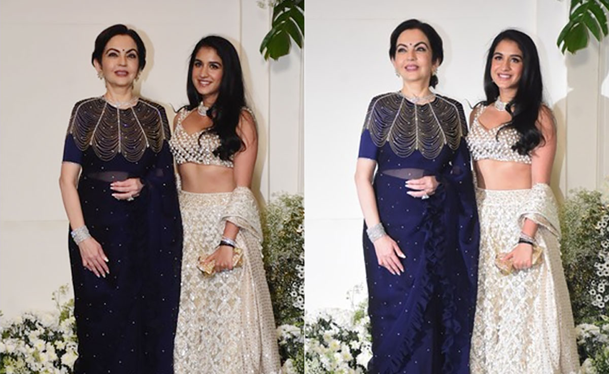 Nita Ambani And Radhika Merchant Scored High On The Festive Fashion Meter At Manish Malhotra's Diwali Party