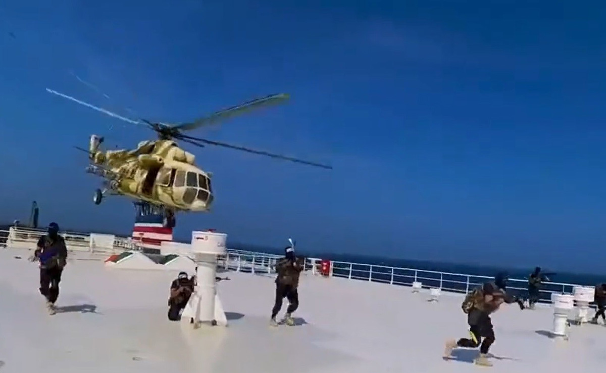 Yemen's Houthi Rebels Share Alleged Video Of India-Bound Ship's Hijacking
