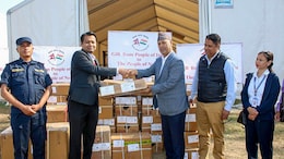 4th Consignment Of Relief Materials, Equipment From India Arrives In Quake-Hit Nepal