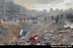 Several Killed As Israel Bombs Biggest Refugee Camp In Gaza Several Killed As Israel Bombs Biggest Refugee Camp In Gaza