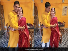 Ira Khan In A <i>Navari Saree</i> And <i>Nath</i> Aces Traditional Maharashtrian Bridal Style To Perfection Ira Khan In A <i>Navari Saree</i> And <i>Nath</i> Aces Traditional Maharashtrian Bridal Style To Perfection