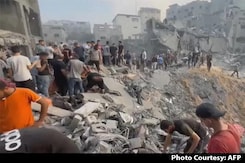 195 Killed In Israeli Air Strike On Refugee Camp: Hamas 195 Killed In Israeli Air Strike On Refugee Camp: Hamas