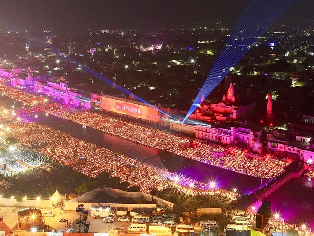 Watch: Ayodhya Shines On Diwali, PM Says "Amazing, Unforgettable"