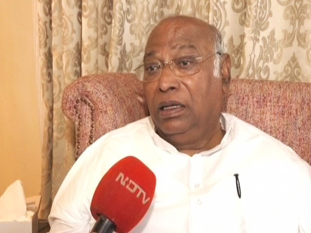 "Confident Congress Will Form Government In Telangana": Mallikarjun Kharge
