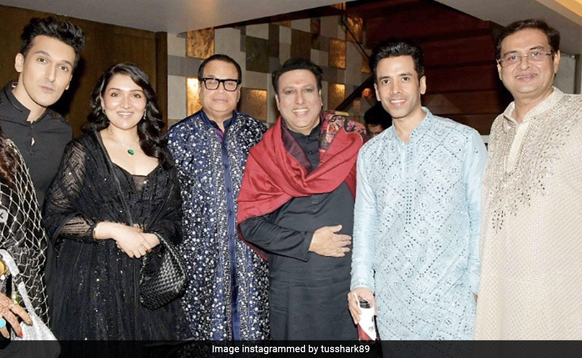 Diwali 2023: Tusshar Kapoor Shares Party Pics With Govinda And Fam, Riteish-Genelia