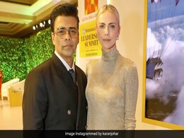 Karan Johar's Latest Pic With Charlize Theron Gets Big Love From Katrina Kaif, Arjun Kapoor Karan Johar's Latest Pic With Charlize Theron Gets Big Love From Katrina Kaif, Arjun Kapoor