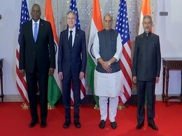 रक्षा सहयोग हमारे द्विपक्षीय संबंधों के महत्वपूर्ण स्तंभों में से एक: भारत-अमेरिका ‘टू प्लस टू’ वार्ता में रक्षा मंत्री राजनाथ सिंह रक्षा सहयोग हमारे द्विपक्षीय संबंधों के महत्वपूर्ण स्तंभों में से एक: भारत-अमेरिका ‘टू प्लस टू’ वार्ता में रक्षा मंत्री राजनाथ सिंह