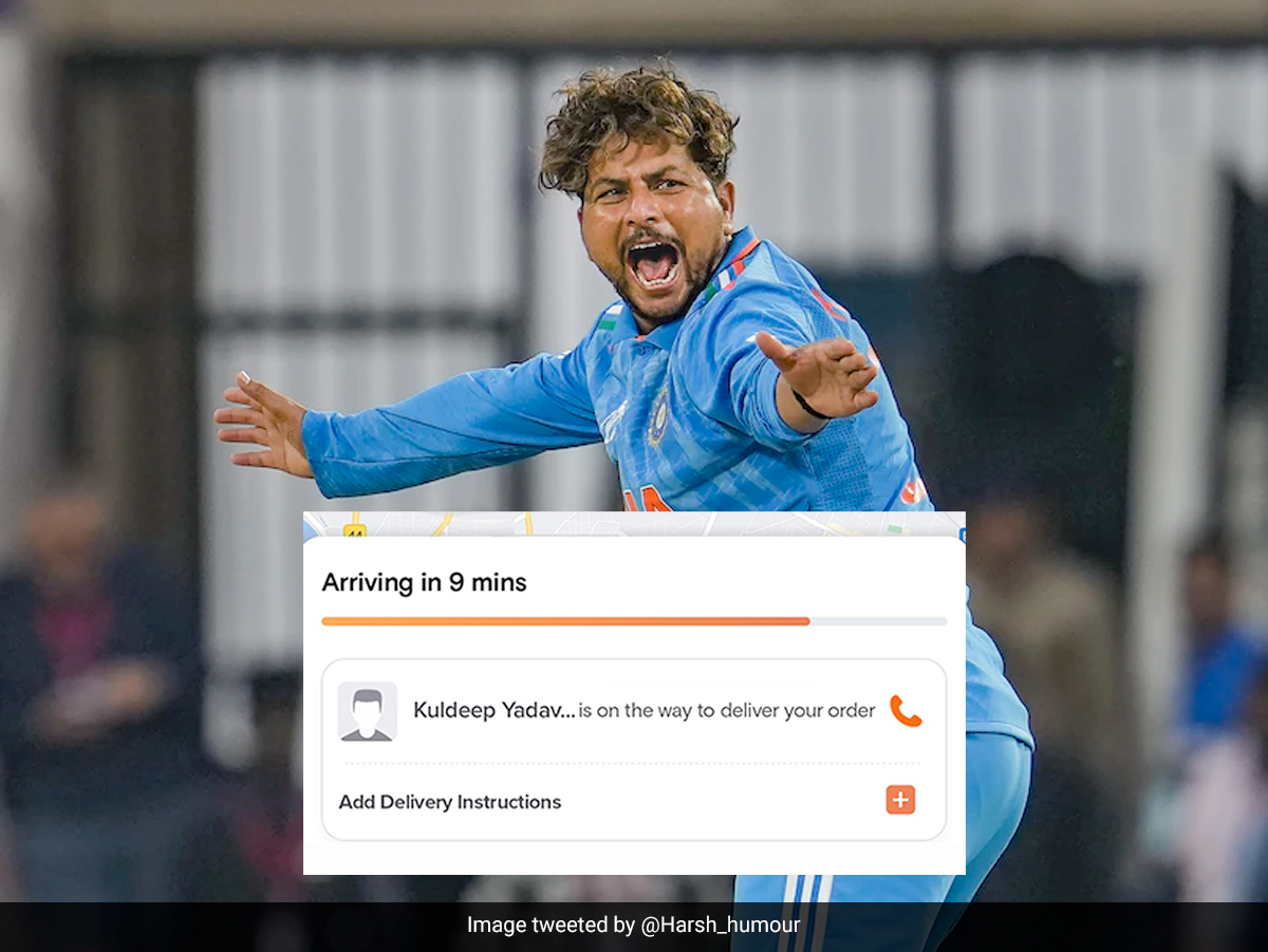 ICC World Cup 2023: Internet Reacts After Kuldeep Yadav Hilariously Responds To Swiggy Customer's Query