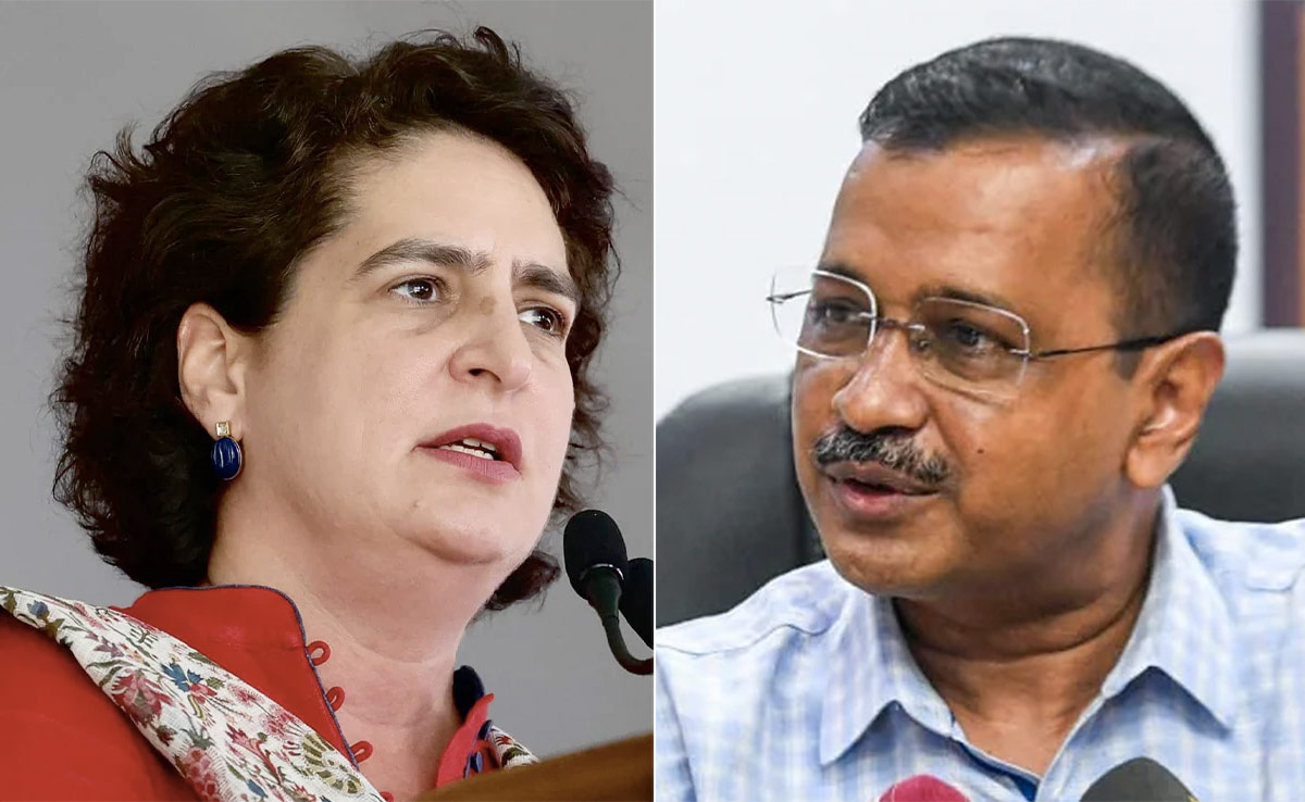 Poll Panel Notice To Priyanka Gandhi, Arvind Kejriwal Over Remarks On PM