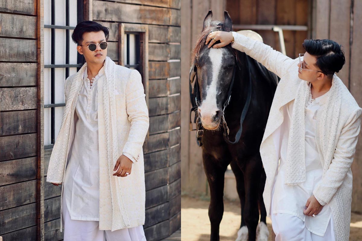 Festive Fashion: Check Out Riyaz Aly's Dashing Looks in Traditional Wear