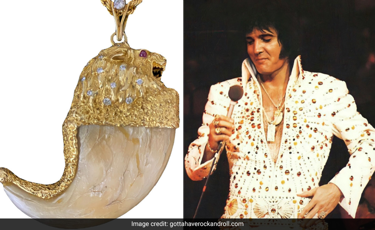 Elvis Presley's 'Lion Claw' Necklace Heads To Auction With $1 Million Valuation