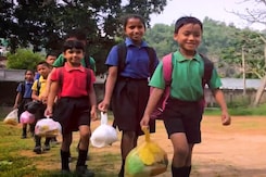 Assam's Akshar Foundation Accepts Plastic As Fees From Students Assam's Akshar Foundation Accepts Plastic As Fees From Students