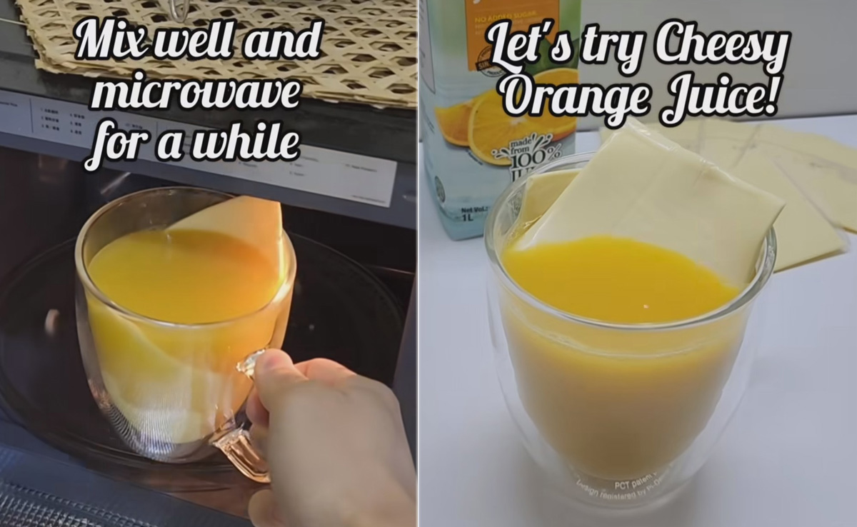 "Don't Try" - Vlogger Combines Cheese With Orange Juice, Internet Disapproves