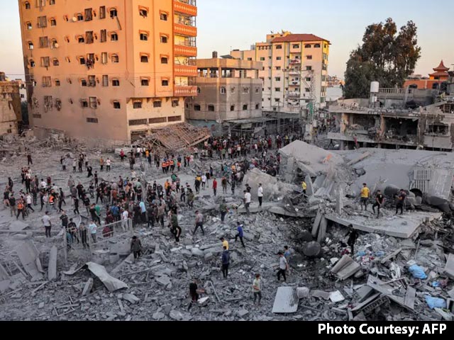 One Month On, Israel PM Rules Out Ceasefire In War With Hamas