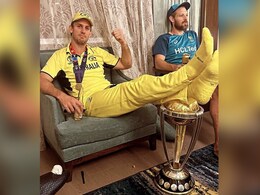 "I Am Hurt": Mohammed Shami Blasts Mitchell Marsh For Putting His Feet On Cricket World Cup Trophy