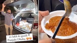 Delhi Food Vendor Uses His New Car As Mobile Dhaba - Video Goes Viral