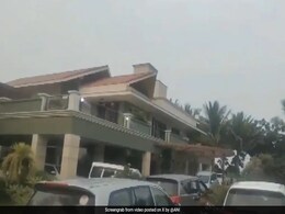 Tax Searches At Telangana Congress Candidate P Srinivas Reddy's Houses, Office Tax Searches At Telangana Congress Candidate P Srinivas Reddy's Houses, Office